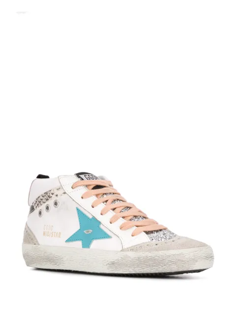 white golden goose mid star