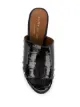 Kurt Geiger London Bree croc-effect platform mules