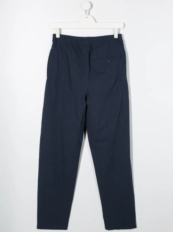 【2025正規激安】 | パンツ ルーズフィット Kids Armani Emporio ブルー JP FARFETCH | ボトムス・スパッツ