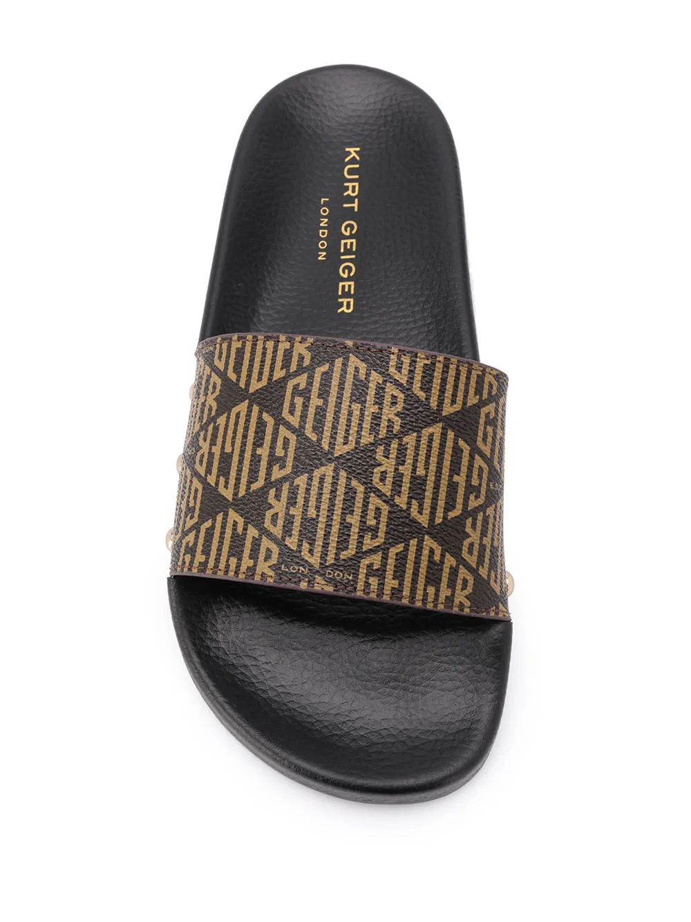 фото Kurt geiger london шлепанцы meena с логотипом