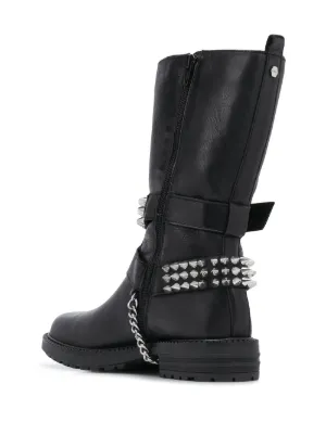 carvela soldier studded ankle boots