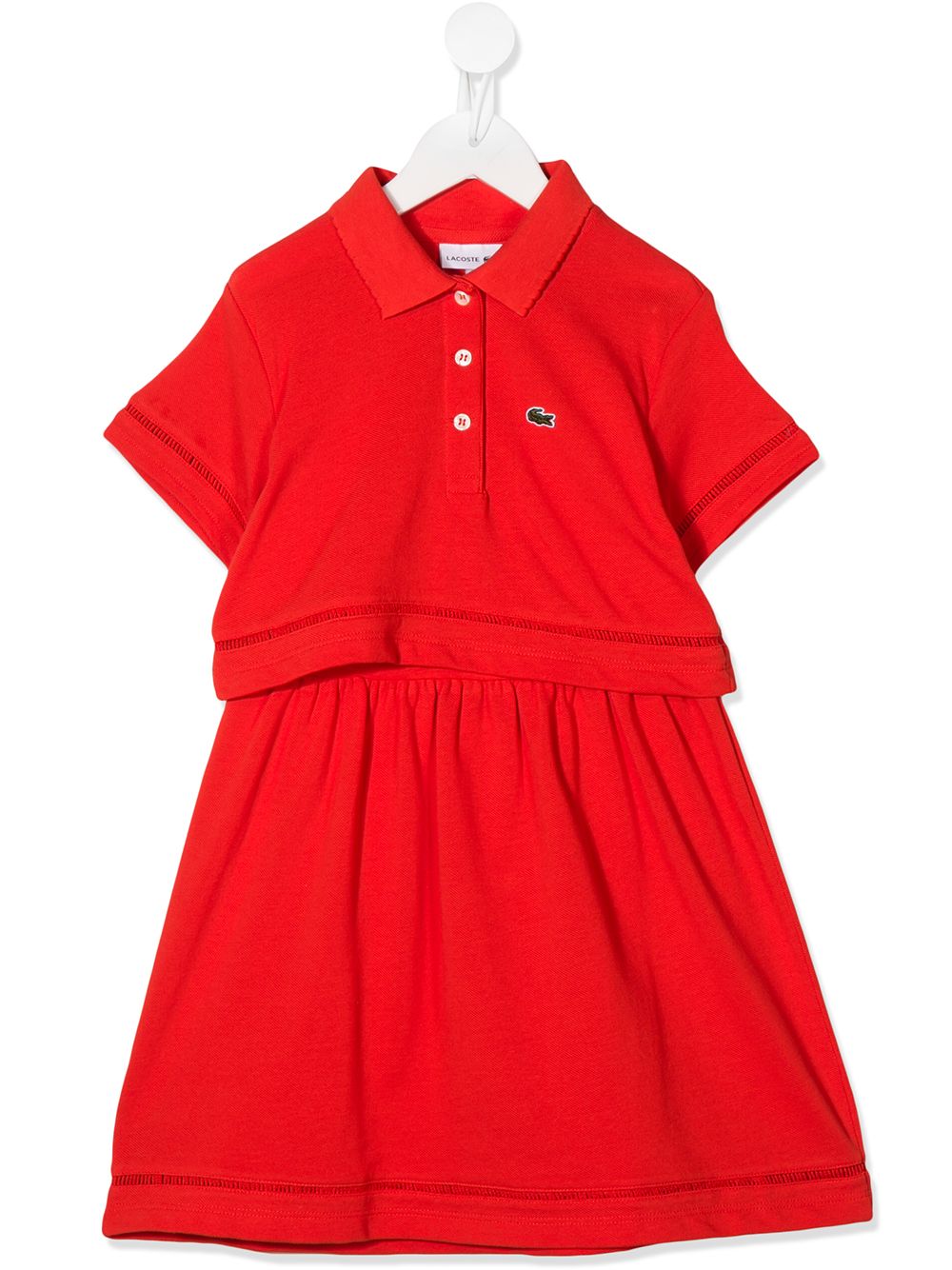 фото Lacoste kids cotton polo dress