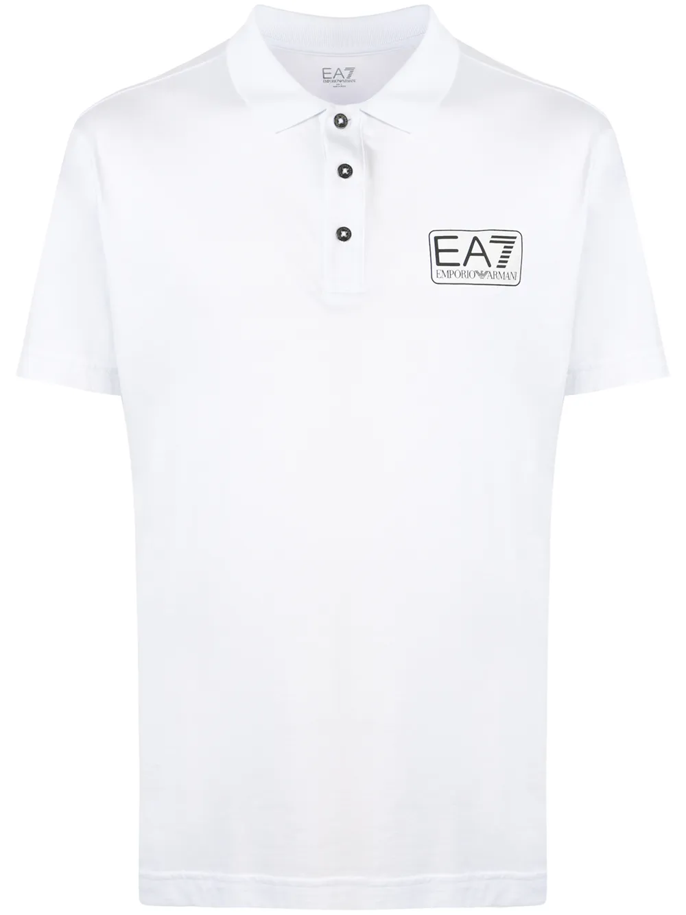 ea7 white polo shirt