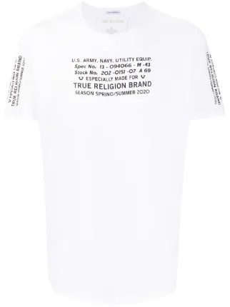 true religion navy t shirt