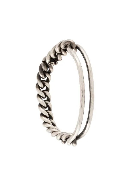 WERKSTATT:MÜNCHEN asymmetric chain bracelet