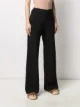 The Row crepe wide-leg trousers