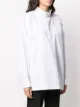 Jil Sander قميص بياقة صينية وتفصيل مربع