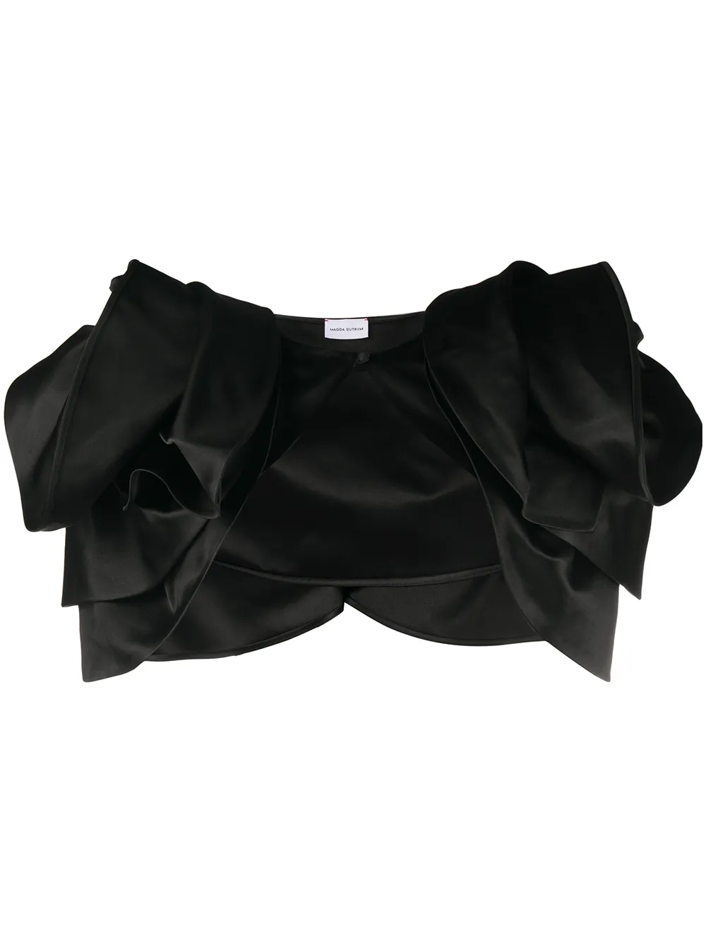 Magda Butrym кейп Garray с оборками