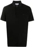 Lacoste logo patch polo shirt - Black