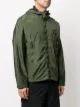 Stone Island logo zipped jacket
