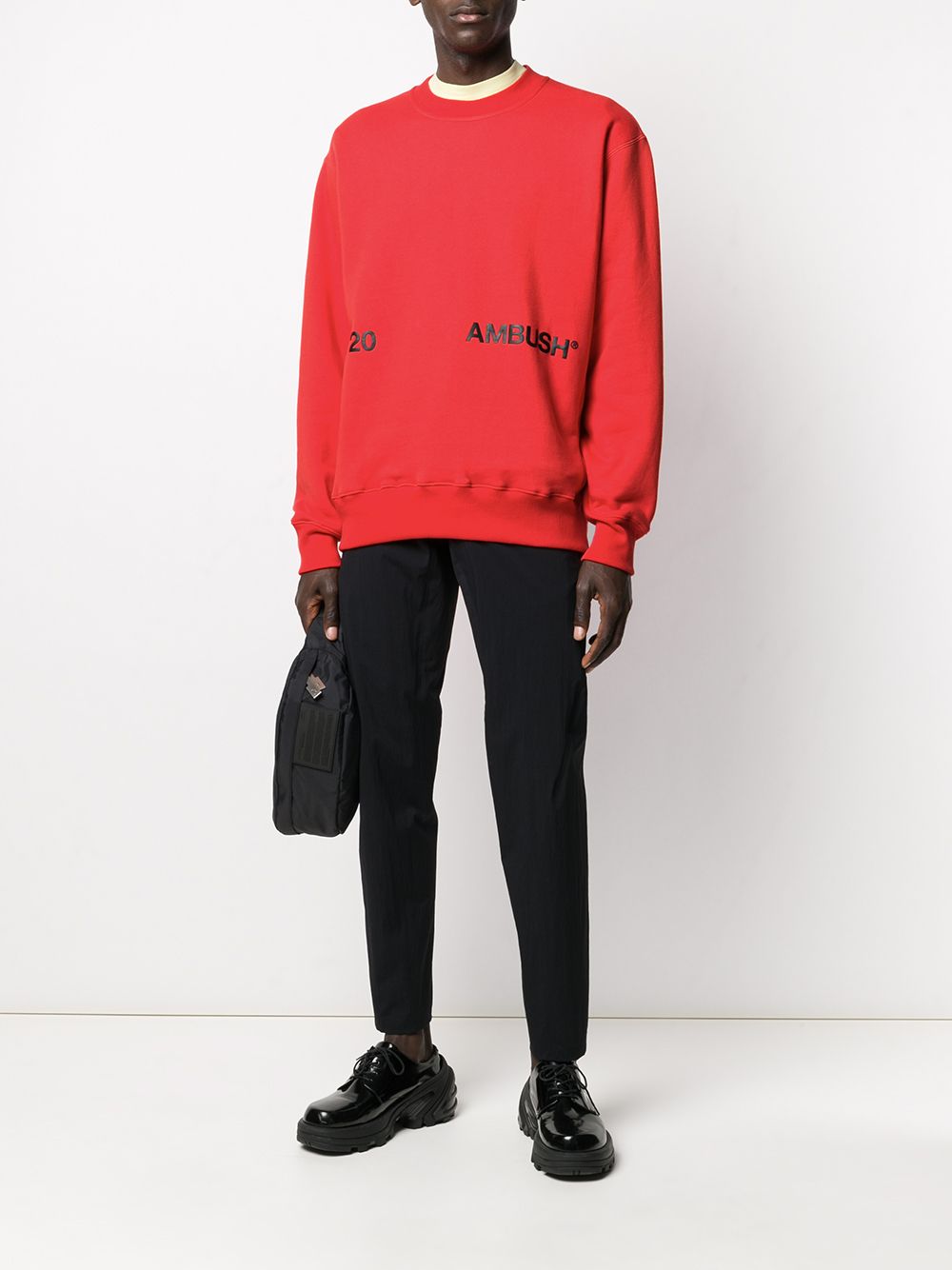 AMBUSH Logo Print Sweatshirt - Farfetch