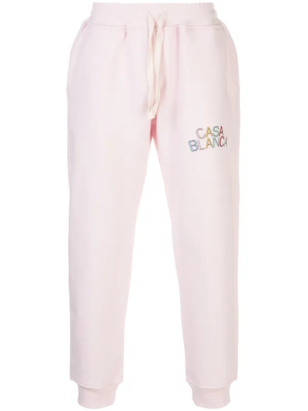 logo track pants