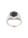 M.Cohen The Hexagon Spinning ring - Silver