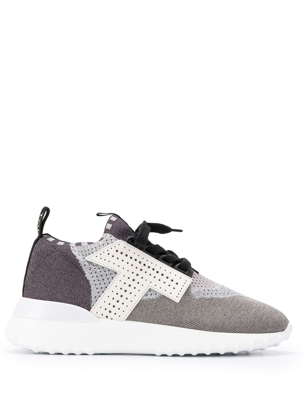 Tod's Chunky Lace-up Sneakers In Grey