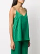 Federica Tosi striped V-back top