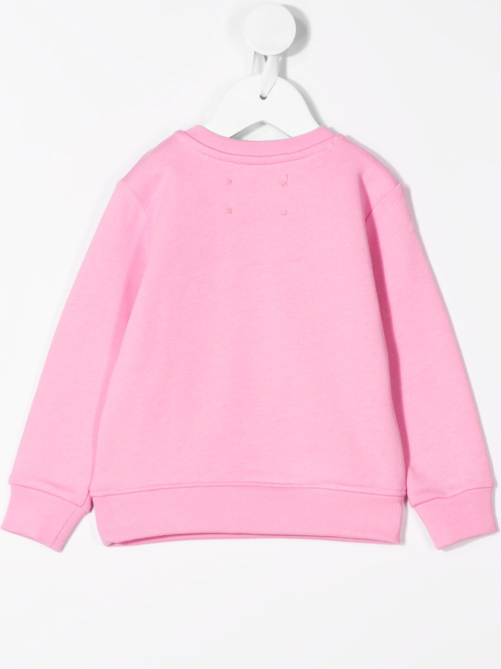 фото Alberta ferretti kids 'je t'aime' embroidered sweatshirt