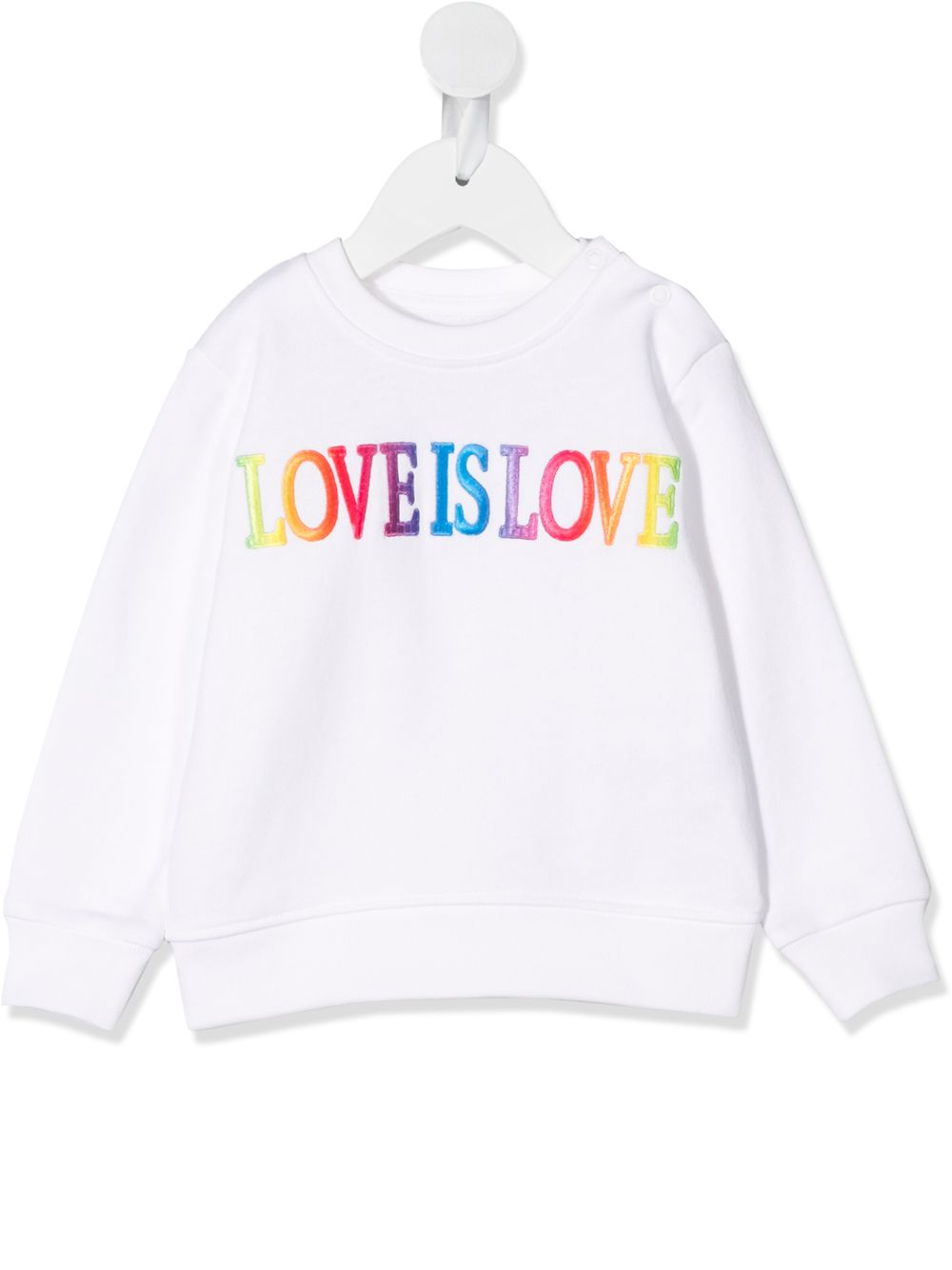 фото Alberta ferretti kids love is love sweater