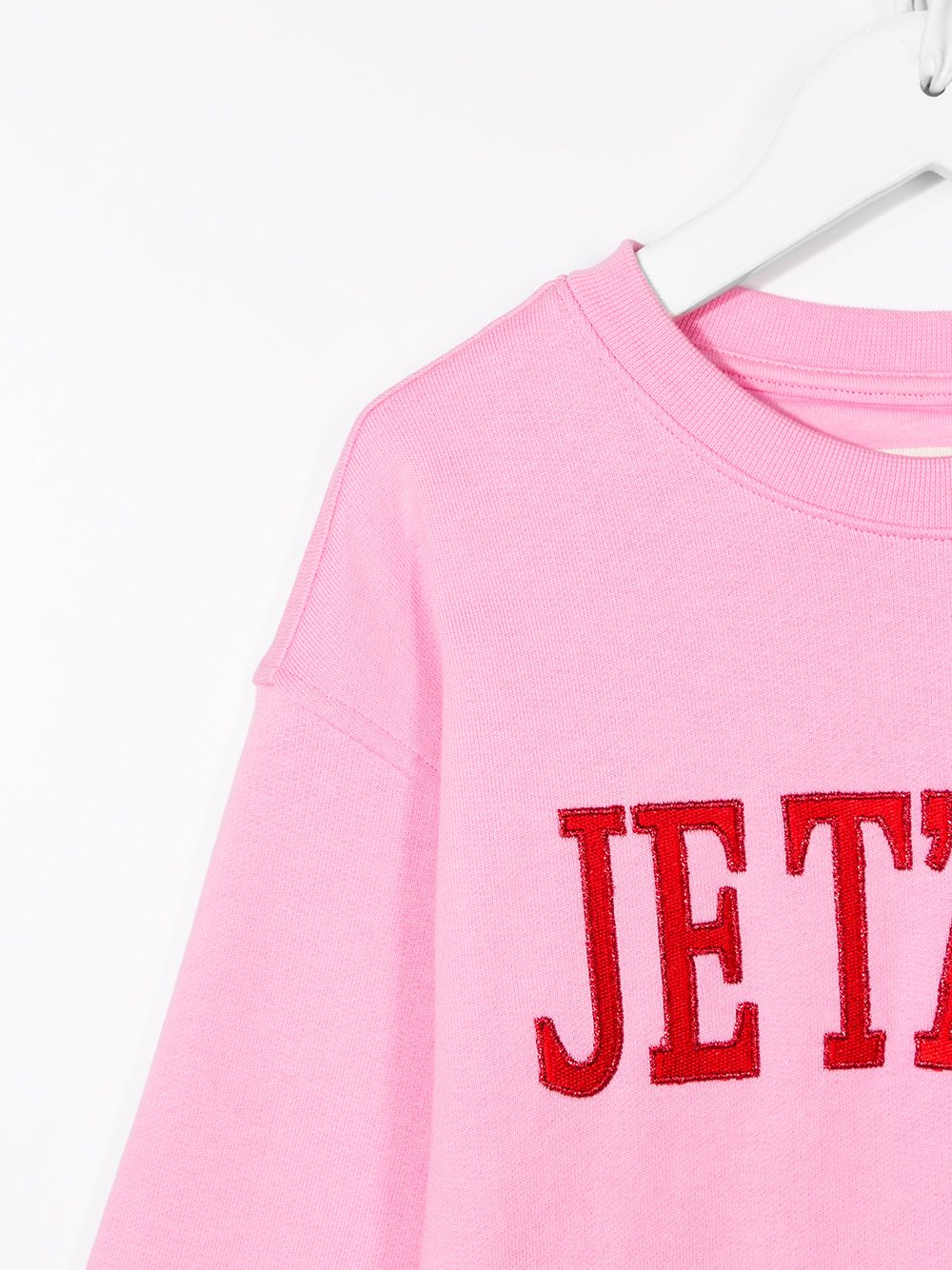 фото Alberta ferretti kids 'je t'aime' print sweatshirt