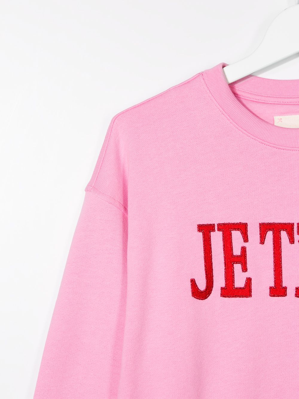 фото Alberta ferretti kids teen 'je t'aime' sweatshirt