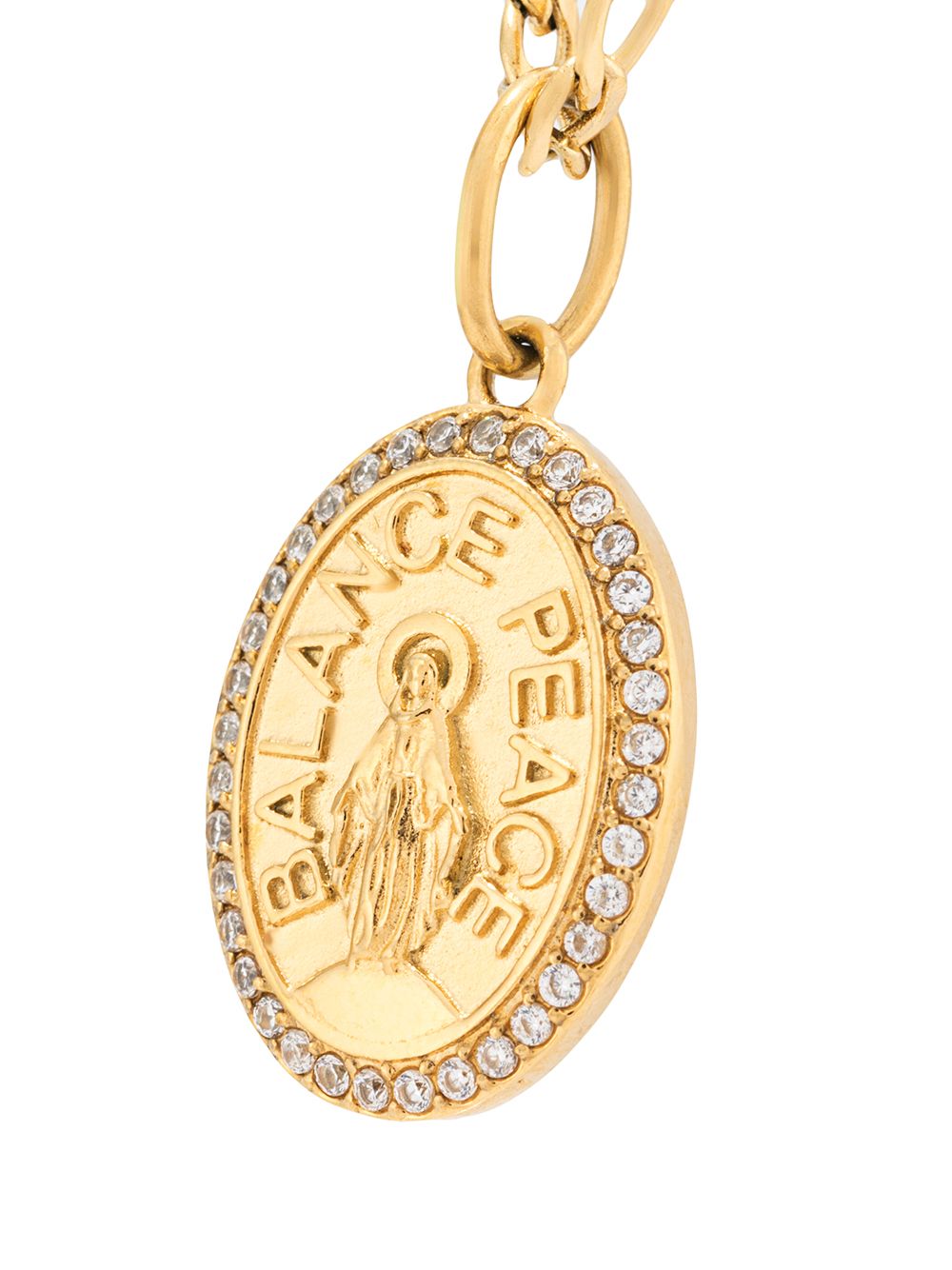 фото Nialaya jewelry колье jesus с подвеской