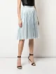 Fleur Du Mal lace insert pleated skirt