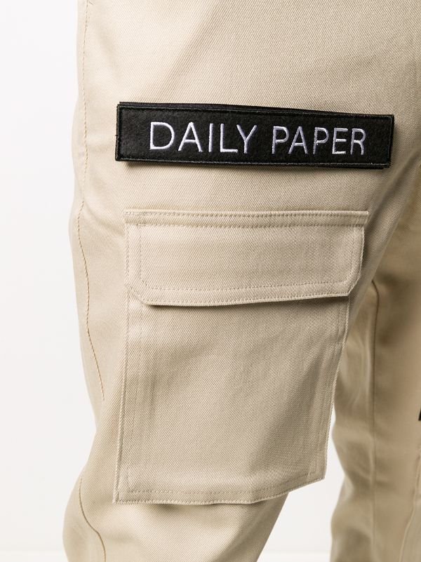 - Daily Paper Logo Patch Cargo Pants - Borsetta KLEIN Ultralight Conv Flap Bag ACF