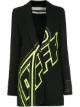 Image 1 of Off-White oversized logo blazer