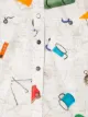 Paul Smith Junior قميص بطبعة معدات تخييم