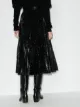 Valentino VLOGO pleated skirt