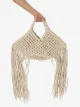 Yuzefi woven basket tote bag
