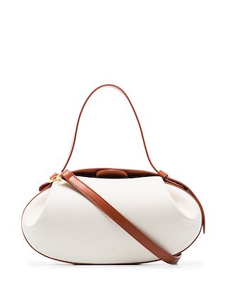 White Loaf leather tote bag展示图