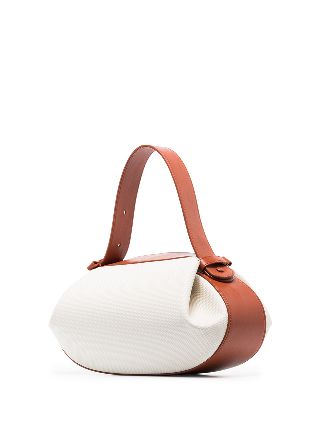 White Loaf leather tote bag展示图