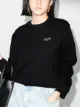 Image 2 of Valentino logo-print long-sleeve sweatshirt