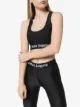Palm Angels logo sports bra