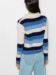 Wales Bonner stripe-pattern knit jumper