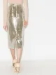 ANOUKI disco ball midi pencil skirt