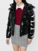 Image 2 of Valentino logo-print puffer jacket