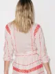 lemlem Jemari tie-front striped top
