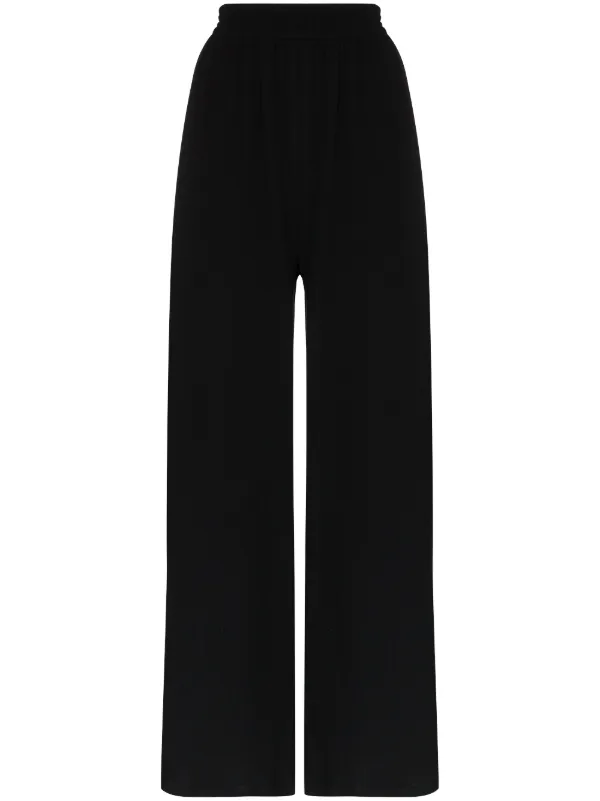 high waisted palazzo jeans