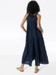 Missing You Already halterneck loose jumpsuit
