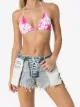 الصورة 2 من Frankies Bikinis قطعة بيكيني علوية بطبعة زهور
