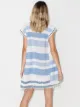 lemlem Mizan stripe mini dress