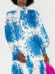 Image 2 of Valentino pussy-bow floral-print shirt