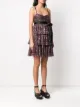 RedValentino فستان ميني مطرز بترتر