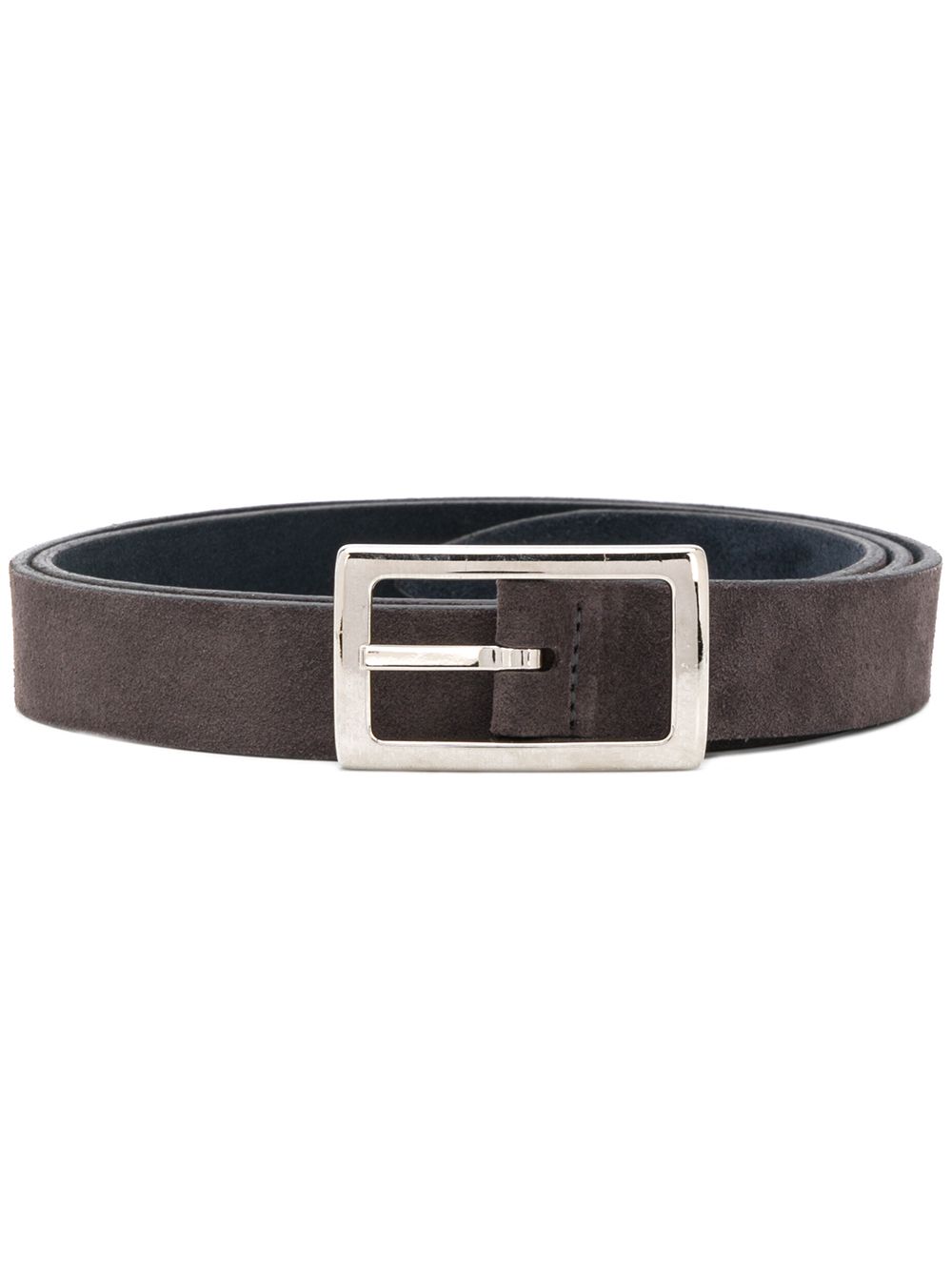 фото Eleventy reversible buckled suede belt