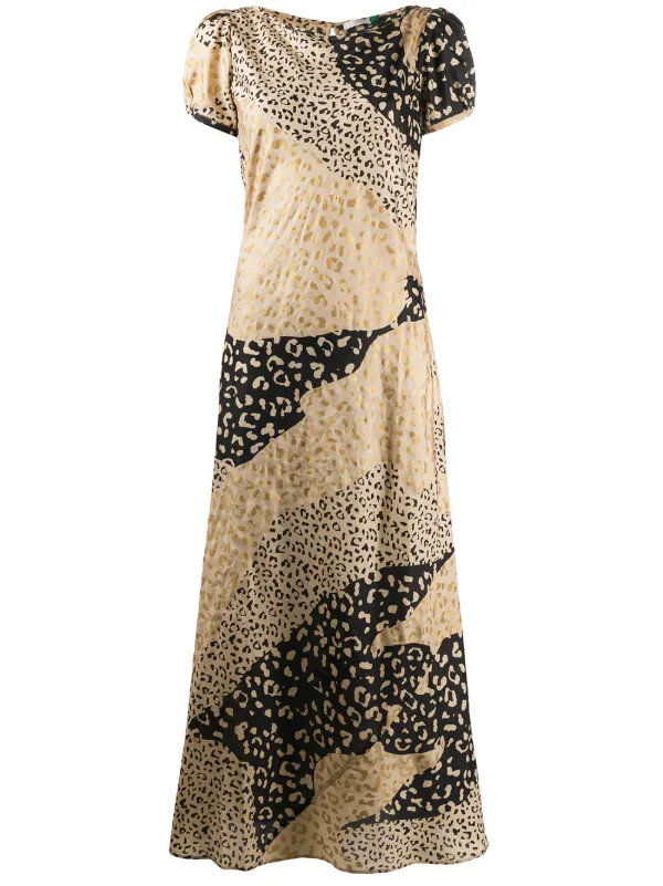 rixo leopard print dress