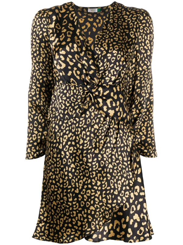 rixo leopard print dress