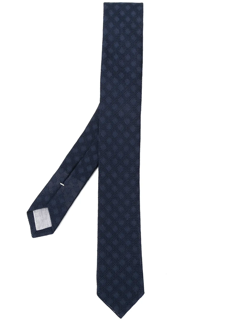 фото Eleventy diamond woven silk tie