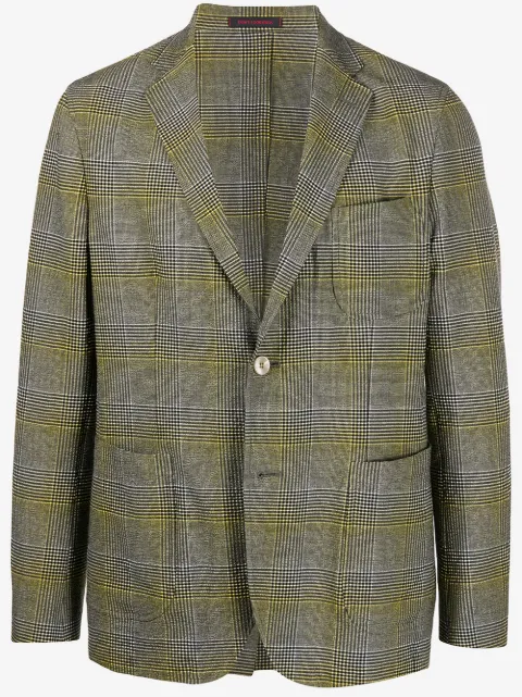 The Gigi The Gigi checked blazer