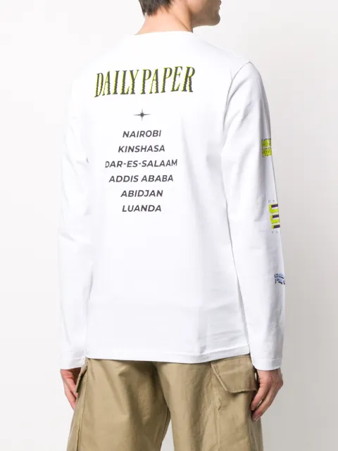 Daily Paper Logo Print T-shirt - Farfetch